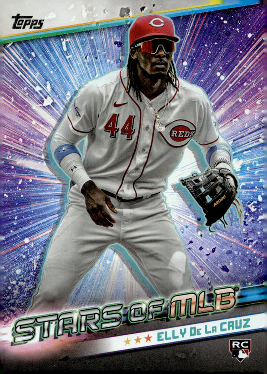 Elly De La Cruz 2024 Topps Series 1 Stars of MLB RC #SMLB - 23 #2 - Collector Store LLC