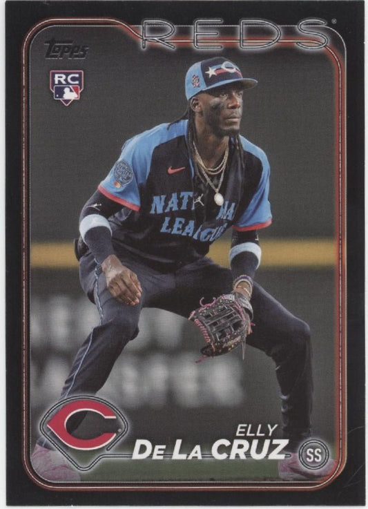 Elly De La Cruz 2024 Topps Update Series Black Border RC 018/299 #ASG - 44 - Collector Store LLC