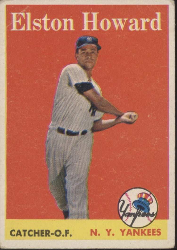 Elston Howard 1958 Topps #275 New York Yankees VG #2 - Collector Store LLC