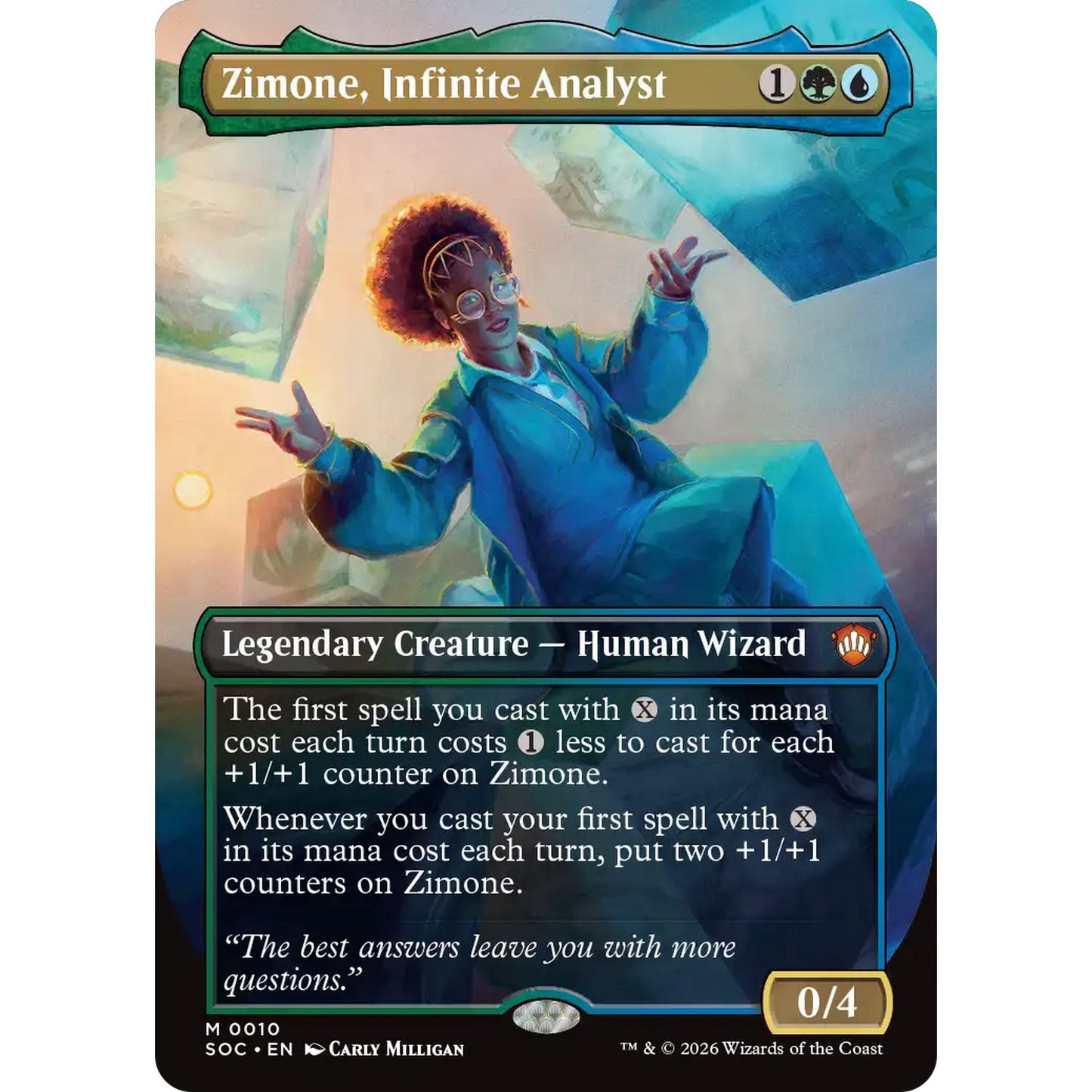 Magic the Gathering: Secrets of Strixhaven Commander Deck - Quandrix Unlimited