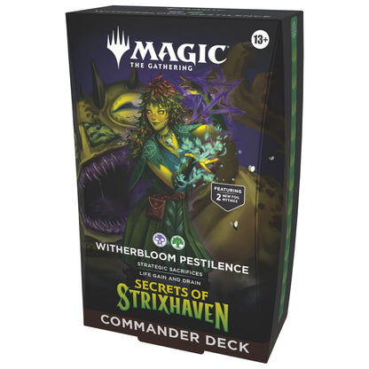 Magic the Gathering: Secrets of Strixhaven Commander Deck - Witherbloom Pestilence