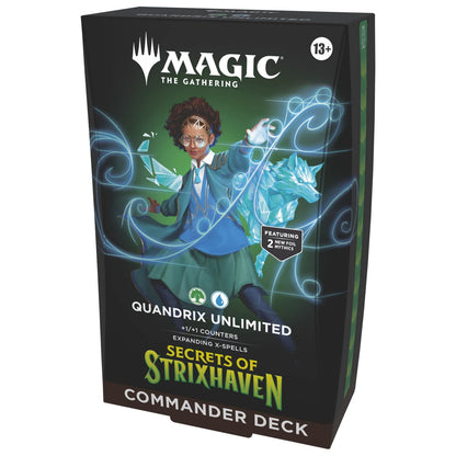 Magic the Gathering: Secrets of Strixhaven Commander Deck - Quandrix Unlimited