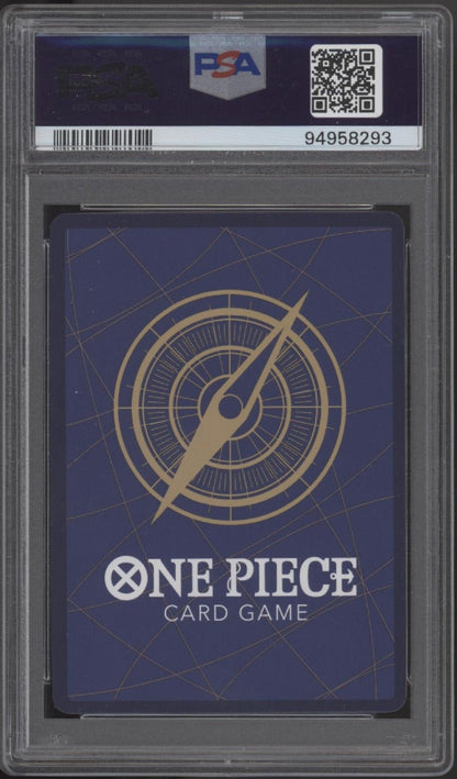 Enel One Piece Card Game Awakening of the New Era Special Alt Art #100 PSA 10 - Collector Store LLC