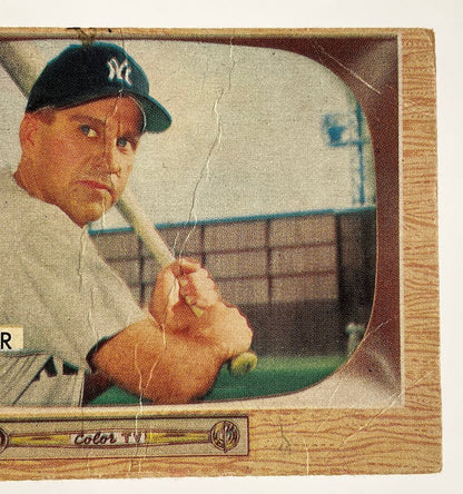 Enos Slaughter 1955 Bowman #60 New York Yankees GD - Collector Store LLC