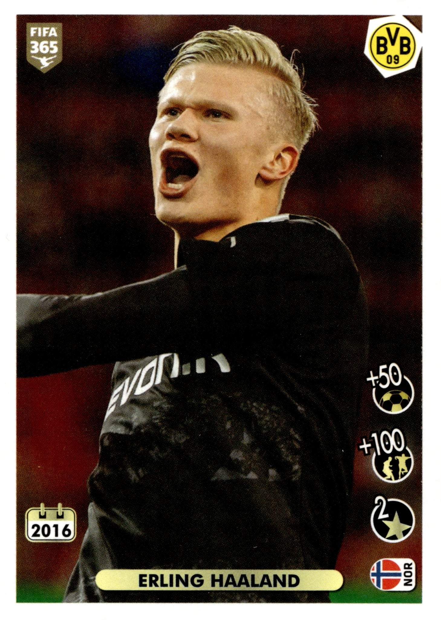 Erling Haaland 2020 - 21 Panini FIFA 365 #8 - Collector Store LLC