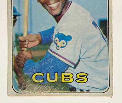 Ernie Banks 1969 Topps #20 Chicago Cubs VG - Collector Store LLC