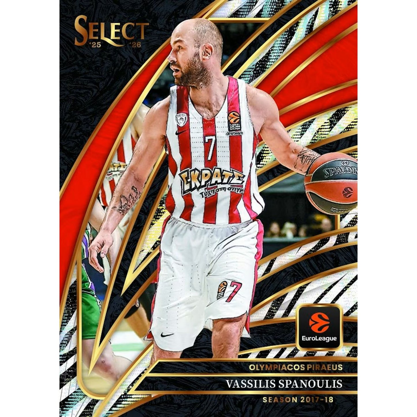 2025-26 Panini Select Euroleague Basketball Hobby Box