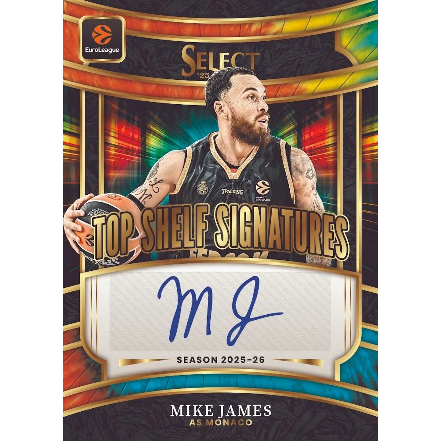 2025-26 Panini Select Euroleague Basketball Hobby Box