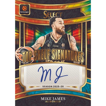 2025-26 Panini Select Euroleague Basketball Hobby Box
