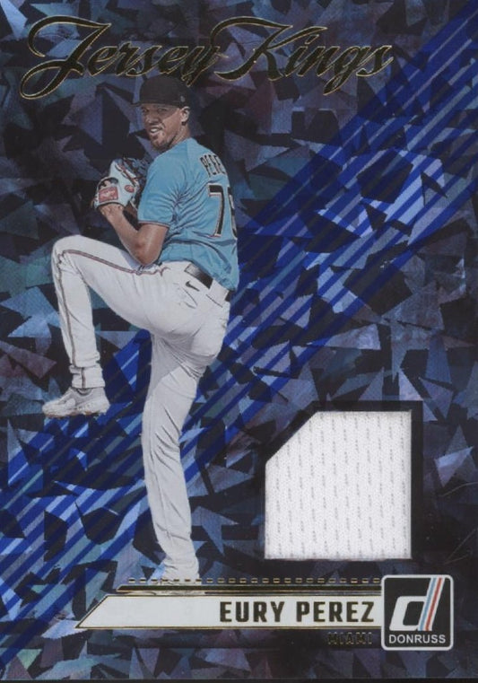 Eury Perez 2024 Panini Donruss Jersey Kings Swatch #JK - EP - Collector Store LLC
