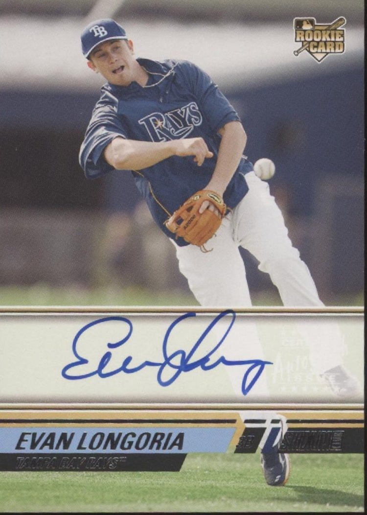 Evan Longoria 2008 Topps Stadium Club RC Auto #169 - Collector Store LLC