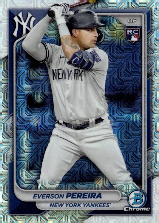 Everson Pereira 2024 Bowman Chrome Mojo Refractor RC 93 1 - Collector Store LLC