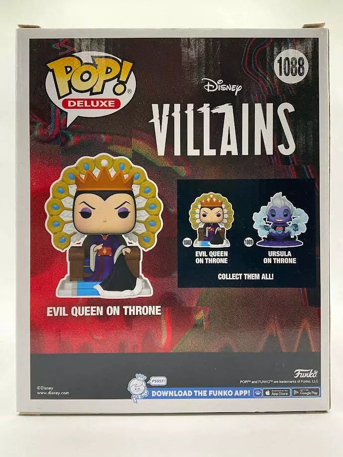 Evil Queen on Throne Funko Pop! Disney Villians #1088 - Collector Store LLC