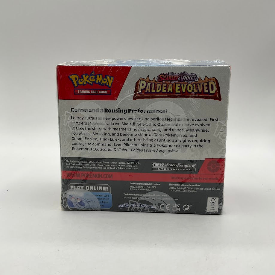 pokemon tcg paldea evolved booster box Pokémon TCG: Scarlet & Violet - Paldea Evolved main image 1