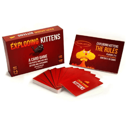 Exploding Cat Book Exploding Kittens Original Edition | Collector Store LLC