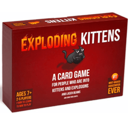 Exploding Kittens Teddy Exploding Kittens Original Edition | Collector Store LLC