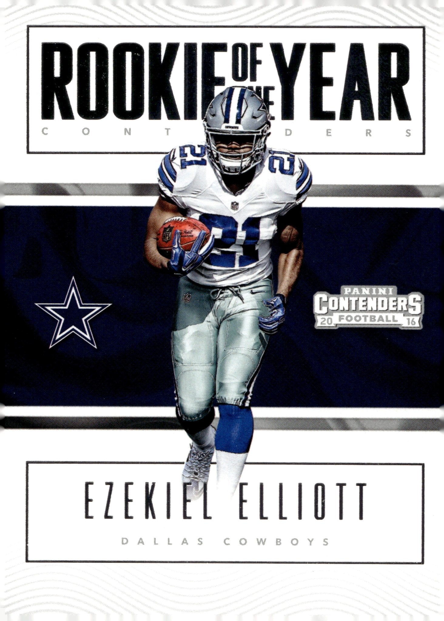 Ezekiel Elliott 2016 Panini Contenders Rookie of the Year RC #1 - Collector Store LLC