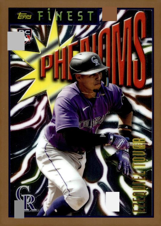 Ezequiel Tovar 2023 Topps Finest Phenoms RC #6 - Collector Store LLC