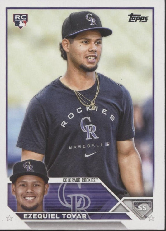 Ezequiel Tovar 2023 Topps Series 2 SSP RC #651 - Collector Store LLC