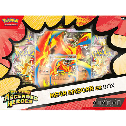 Pokemon: Mega Evolution Ascended Heroes Mega EX Box (Random)