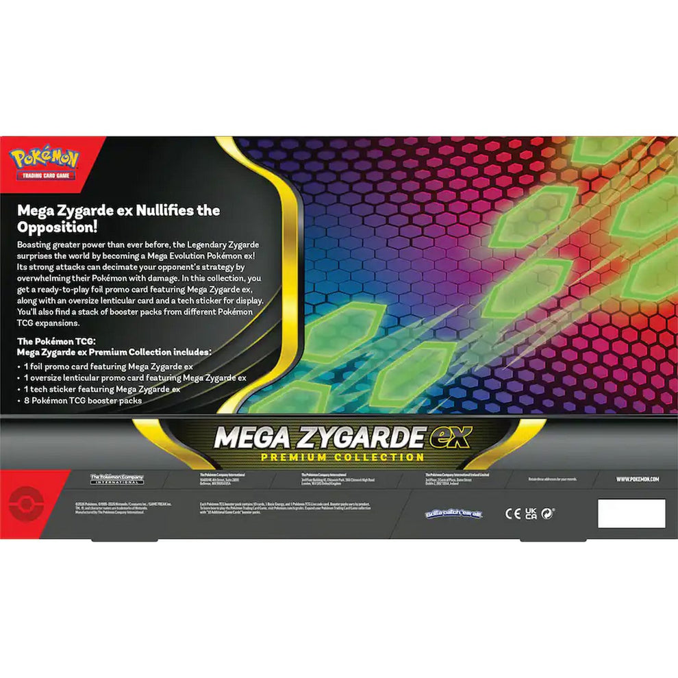 pokemon mega zygarde card Pokemon: Mega Zygarde ex Premium Collection