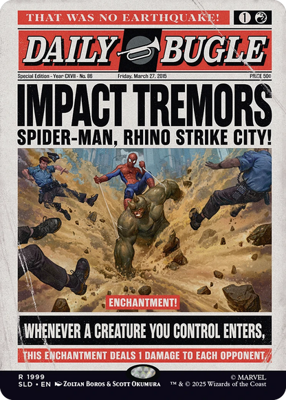 Magic the Gathering: Secret Lair x Marvel - Spider-Man: Daily Bugle Breaking News