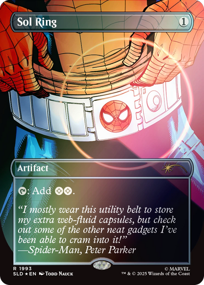 Magic the Gathering: Secret Lair x Marvel - Spider-Man: Heroic Deeds [Rainbow Foil]