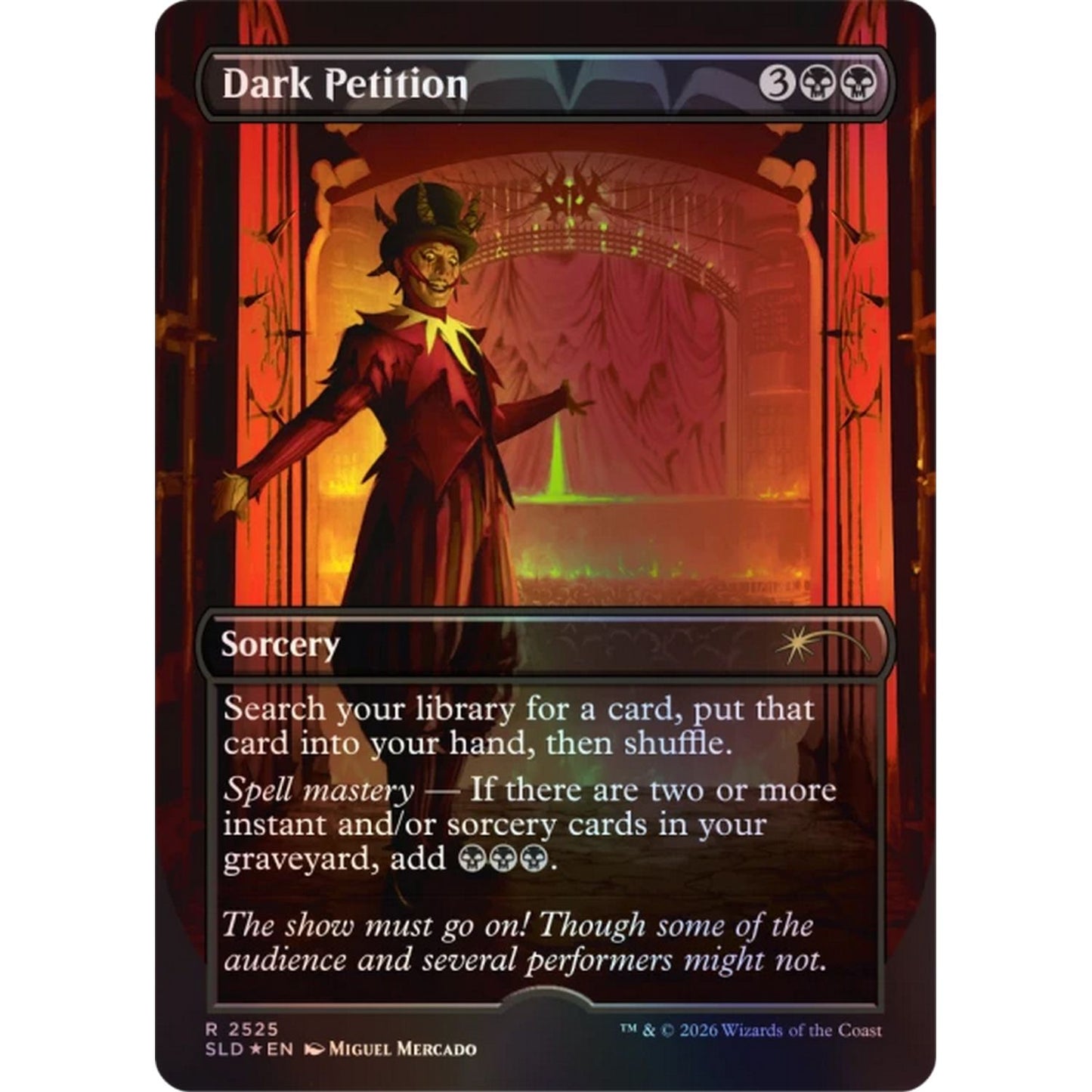 Magic the Gathering Secret Lair - Viva Las Rakdos Foil Edition