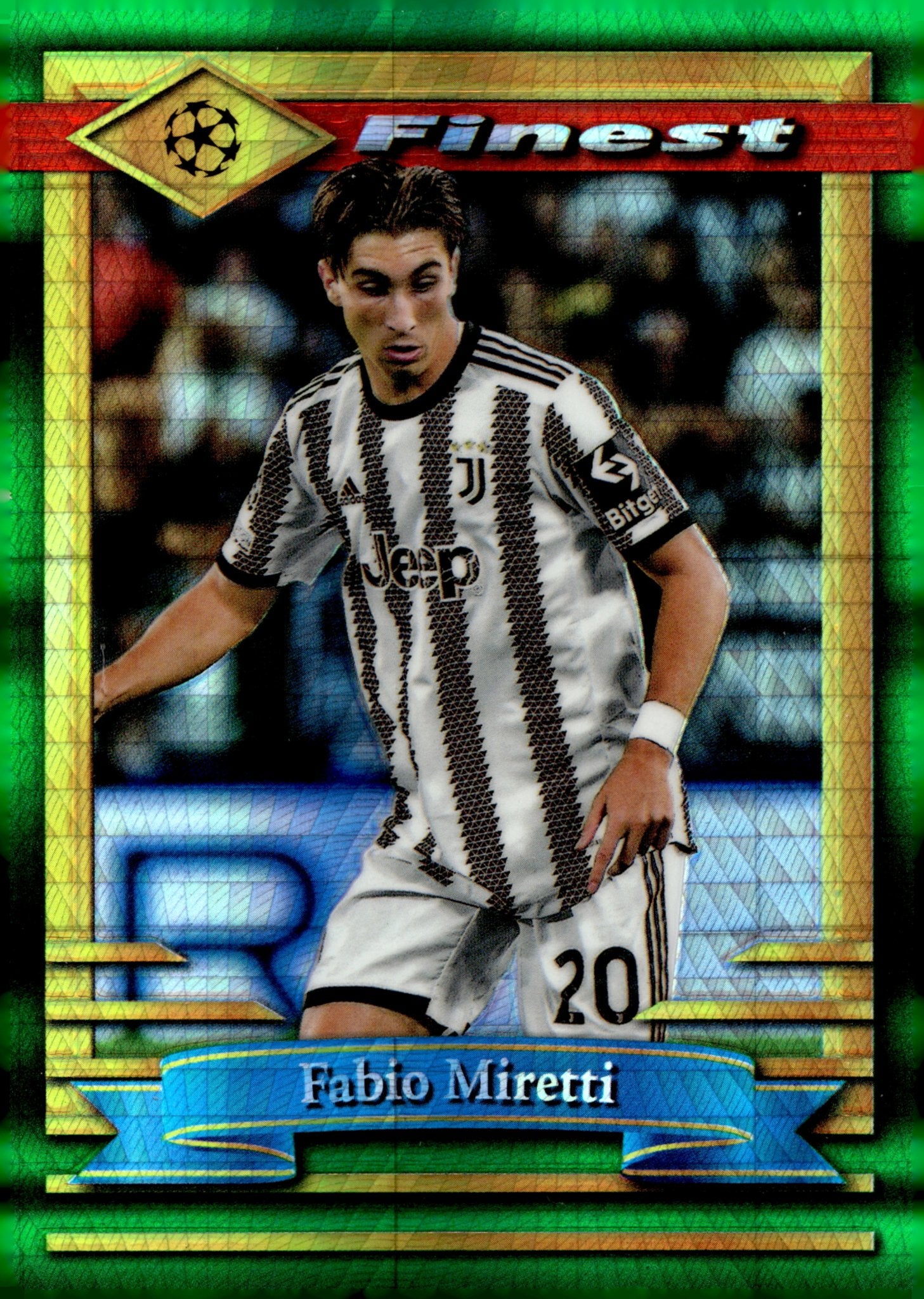 Fabio Miretti 2022 - 23 Topps Finest UEFA Champions League 14/35 #83 - Collector Store LLC