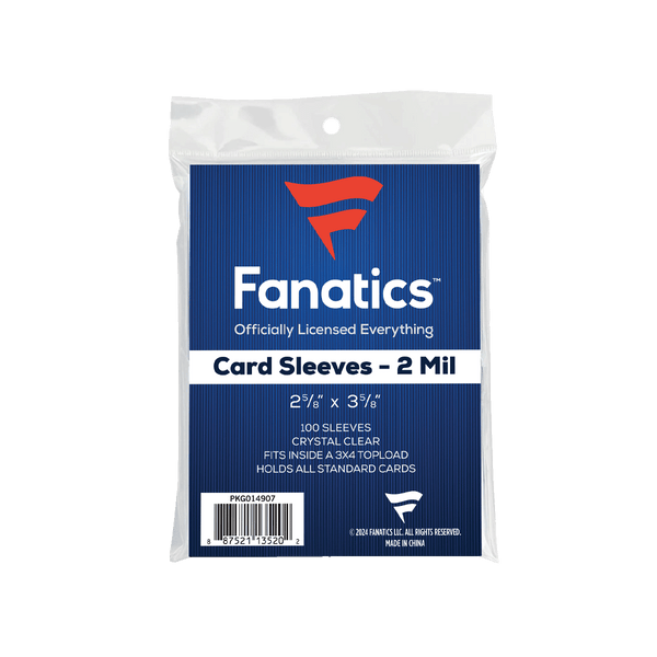 Fanatics Soft Card Sleeves Fanatics Soft Card Sleeves