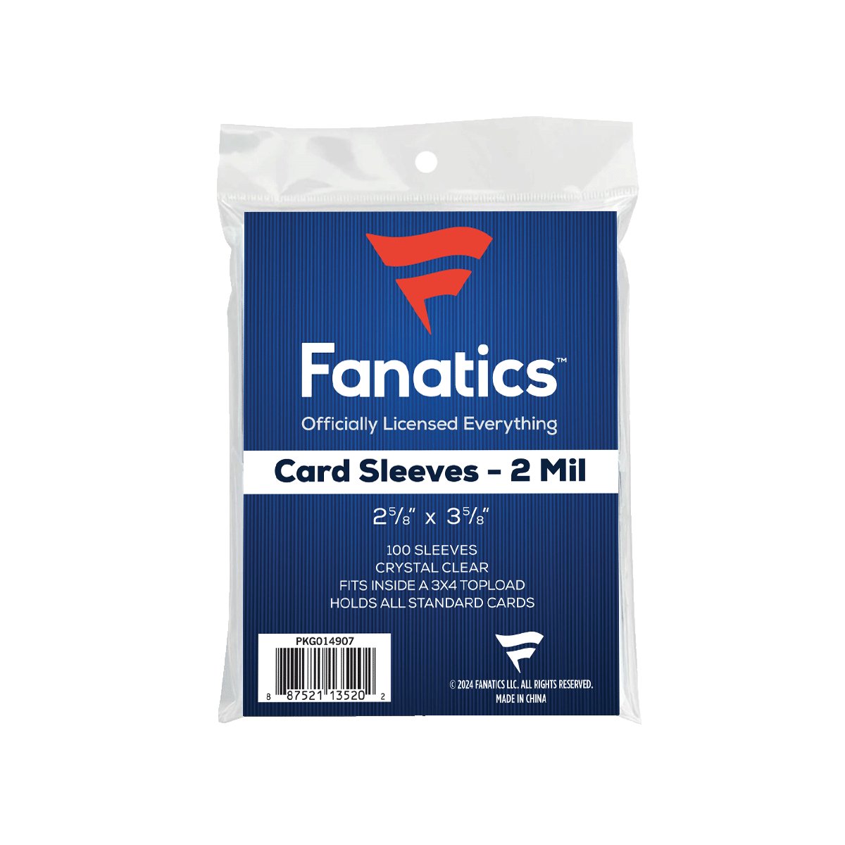 Fanatics: Soft Trading Card Penny Sleeves (500ct) - Collector Store LLC