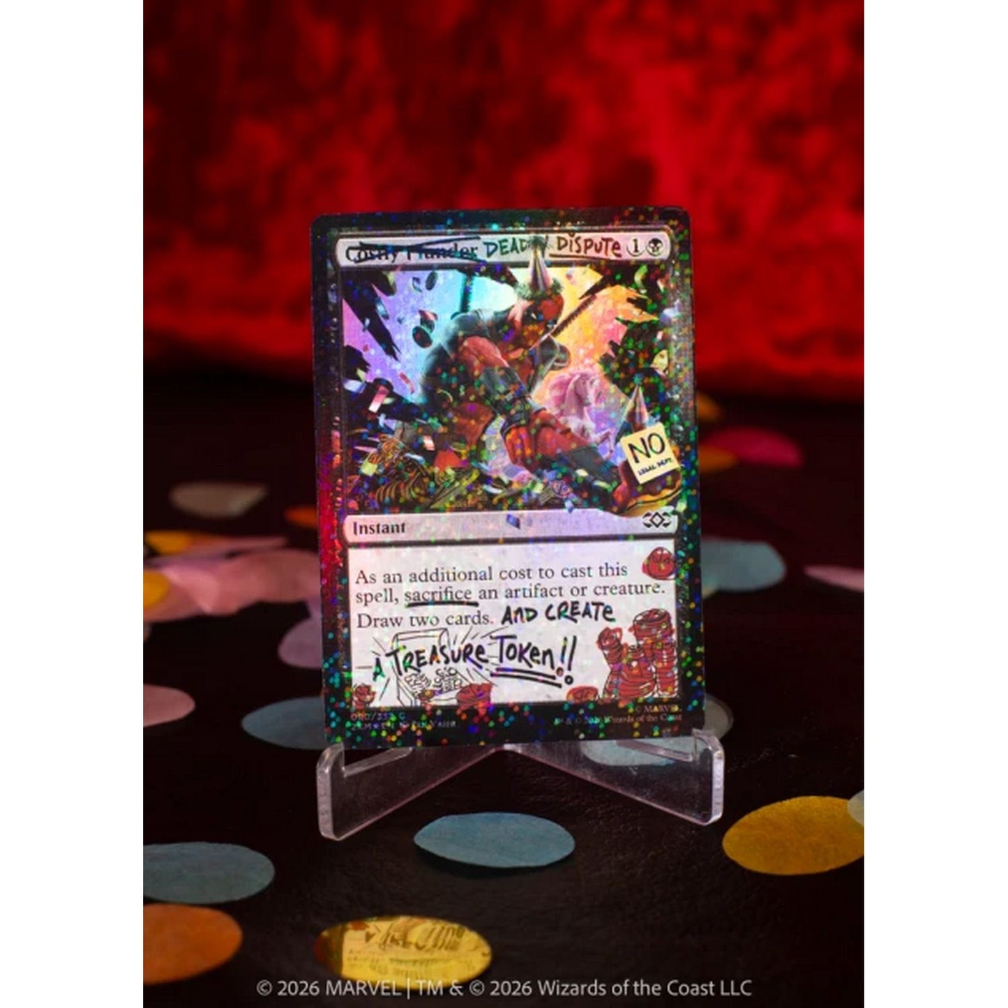 Magic the Gathering: Secret Lair x Marvel - I Fixed It (You're Welcome) [Pool Party Foil]