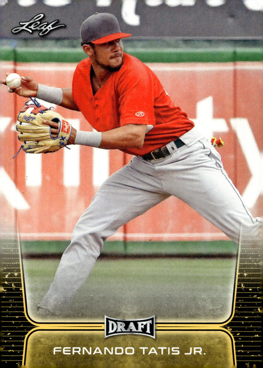 Fernando Tatis Jr. 2020 Leaf Draft 01 - Collector Store LLC