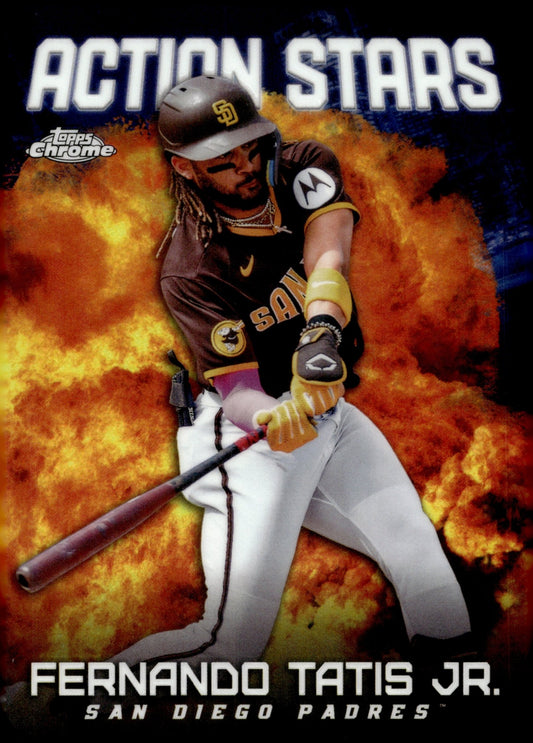 Fernando Tatis Jr. 2023 Topps Chrome Action Stars ASC - 18 2 - Collector Store LLC