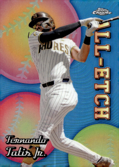 Fernando Tatis Jr. 2024 Topps Chrome All Etch Refractor #CAEU - 7 #2 - Collector Store LLC