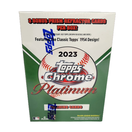 2023 Topps Chrome Platinum Anniversary Baseball Blaster Box