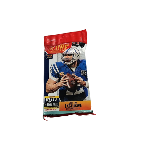 2019 Panini Score Football Fat Pack (Red Parallels)