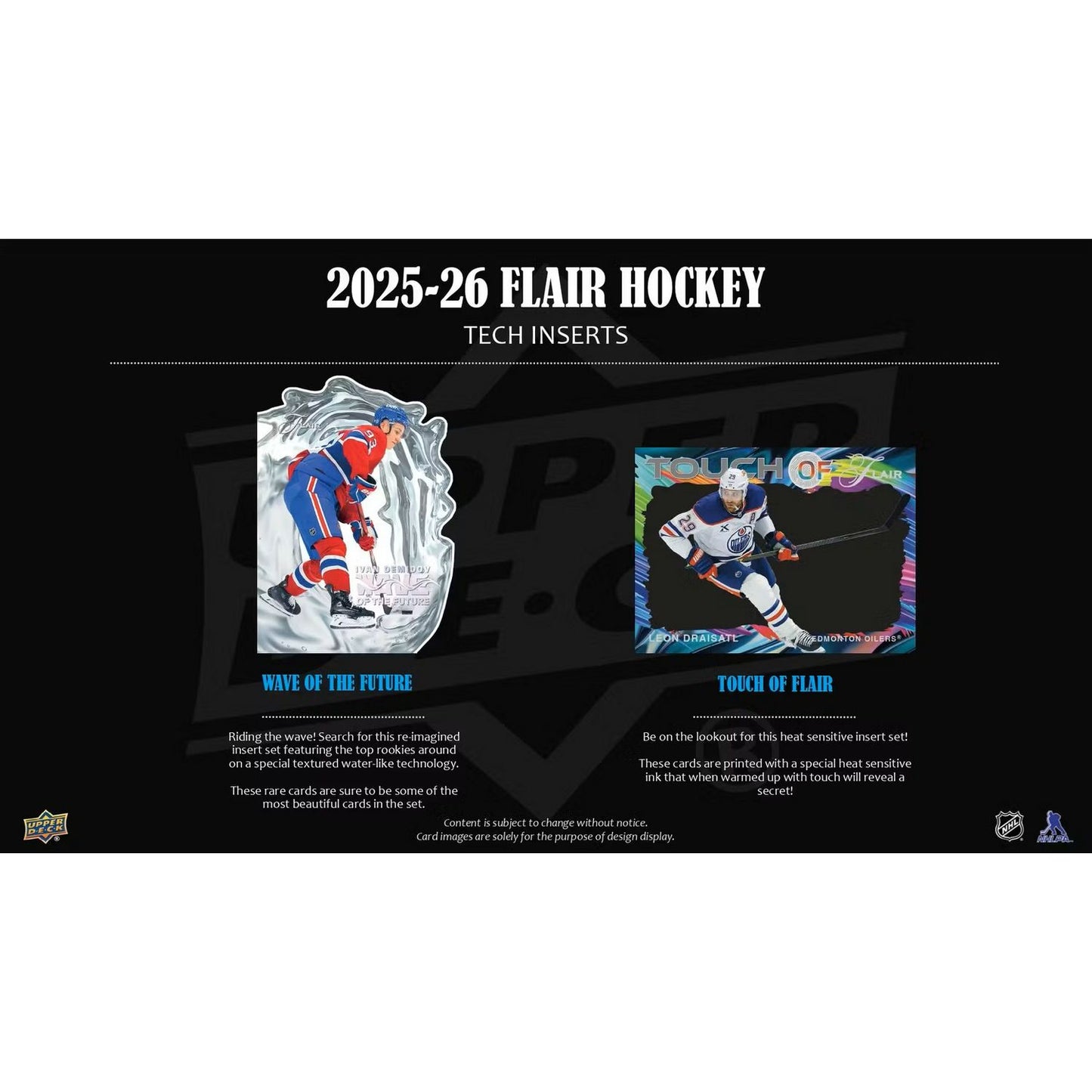 2025-26 Upper Deck Flair Hockey Hobby Box *Contact Us To Order*