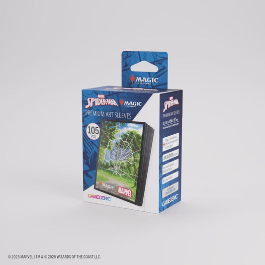 Gamegenic: Magic the Gathering Spider-Man Art Sleeves 105ct (Forest)