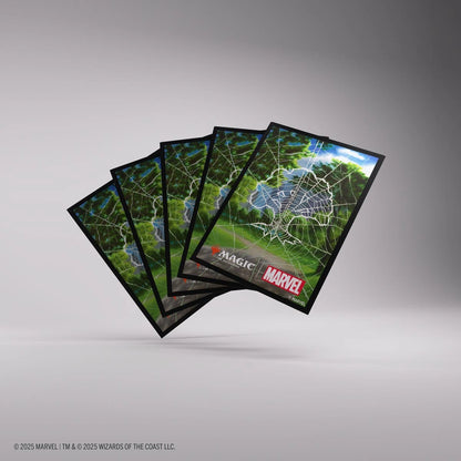 Gamegenic: Magic the Gathering Spider-Man Art Sleeves 105ct (Forest)