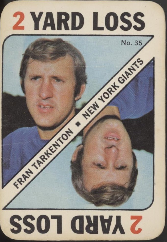 Fran Tarkenton 1971 Topps Game #35 New York Giants EX - Collector Store LLC