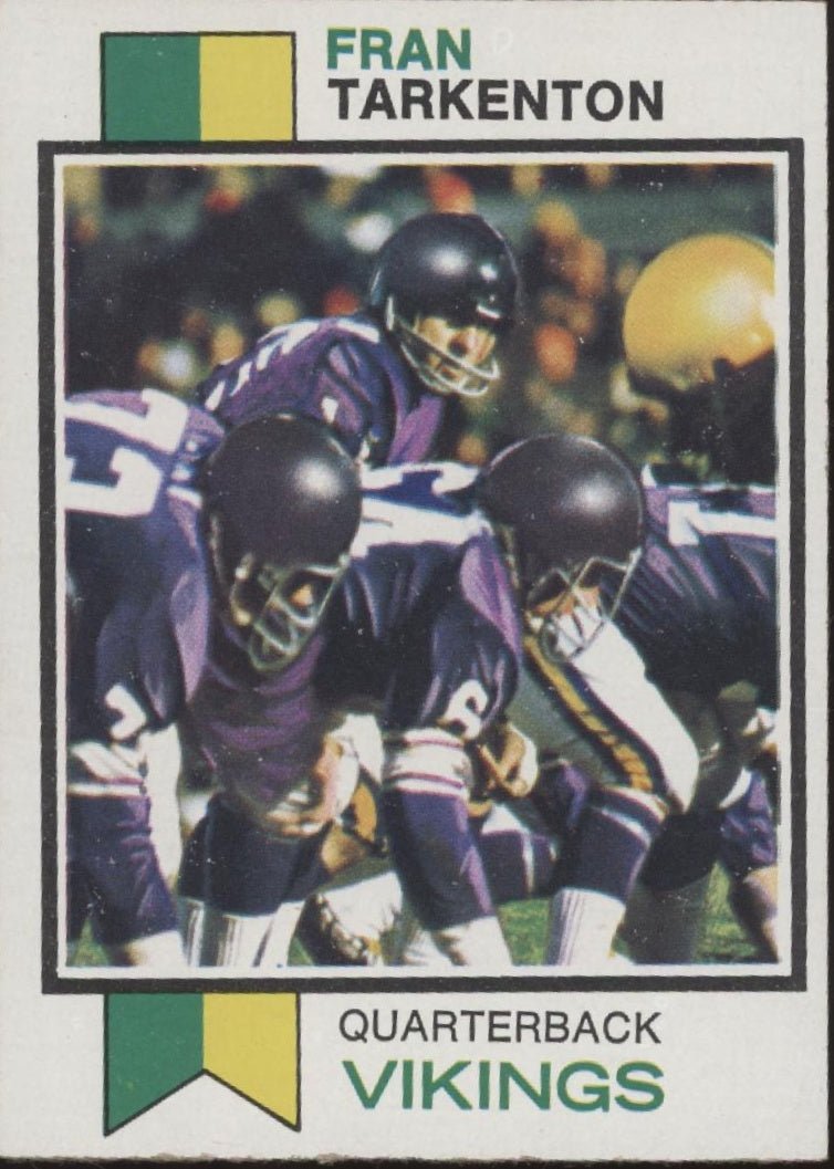 Fran Tarkenton 1973 Topps #60 Minnesota Vikings EX #1 - Collector Store LLC