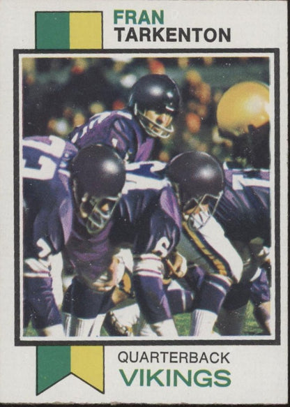 Fran Tarkenton 1973 Topps #60 Minnesota Vikings EX #1 - Collector Store LLC