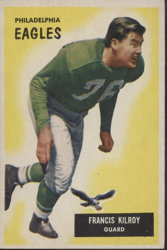 Francis Kilroy 1955 Bowman #29 Philadelphia Eagles EX - Collector Store LLC