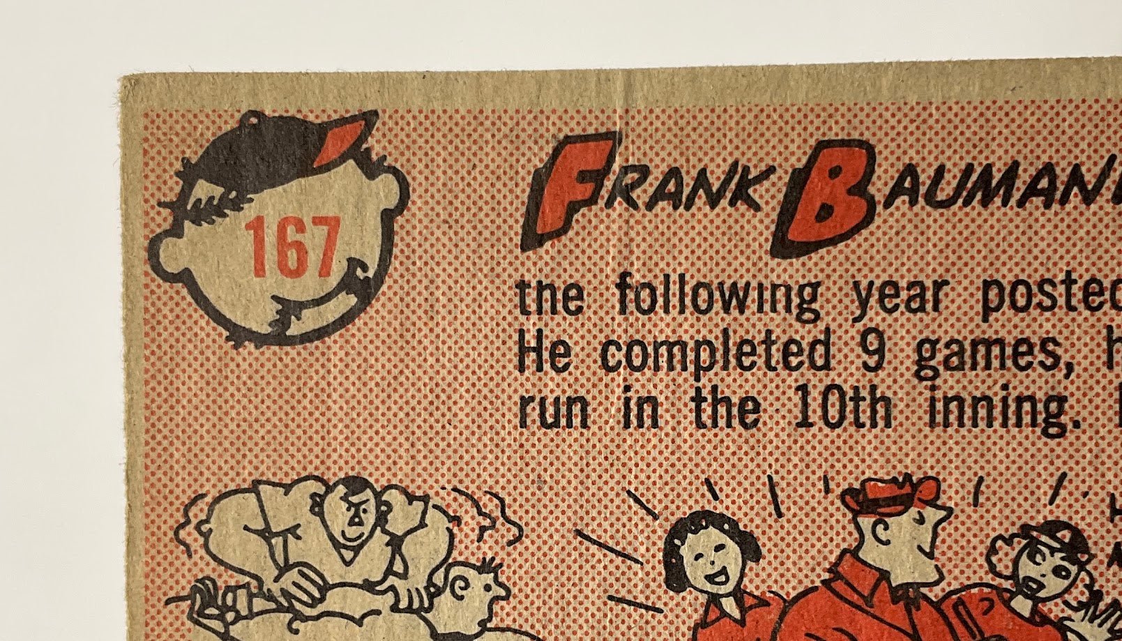 Frank Baumann 1958 Topps RC #167 Boston Red Sox EX - Collector Store LLC