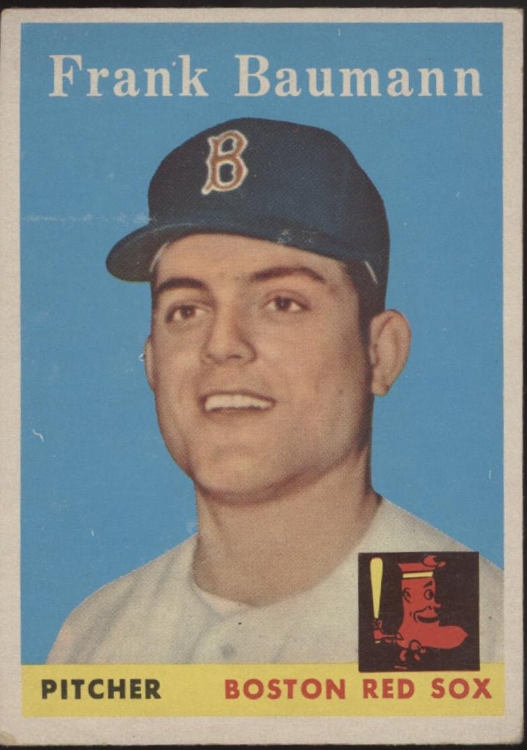 Frank Baumann 1958 Topps RC #167 Boston Red Sox EX - Collector Store LLC