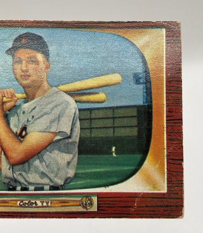 Frank Bolling 1955 Bowman #204 Detroit Tigers VG - Collector Store LLC