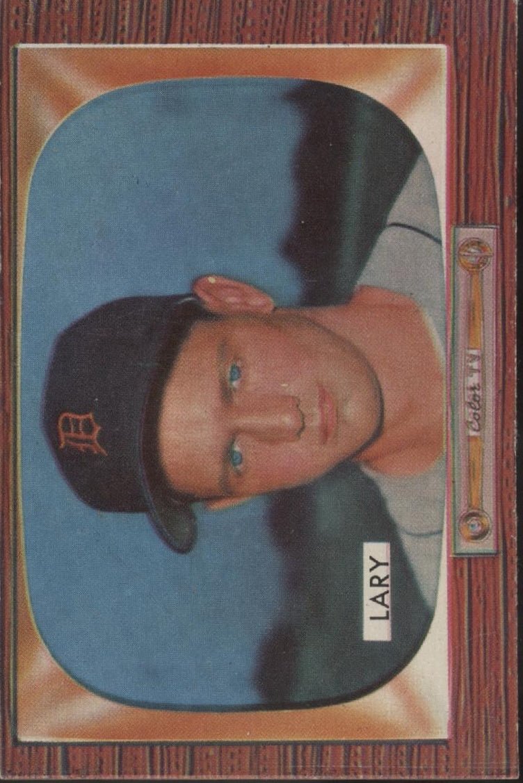 Frank Lary 1955 Bowman RC #154 Detroit Tigers EX - Collector Store LLC