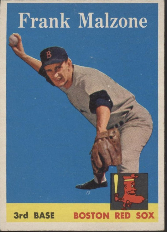Frank Malzone 1958 Topps #260 Boston Red Sox EX - Collector Store LLC
