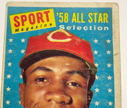 Frank Robinson 1958 Topps #484 Cincinnati Reds PR - Collector Store LLC